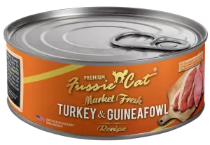 Fussie Cat Market Fresh Can - Turkey & Guineafowl 5.5oz dry cat food, cat kibble