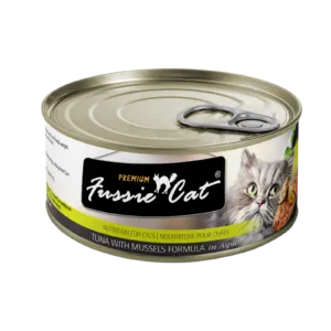 Fussie Cat Tuna With Mussels Formula In Aspic 80g dry cat food, cat kibble