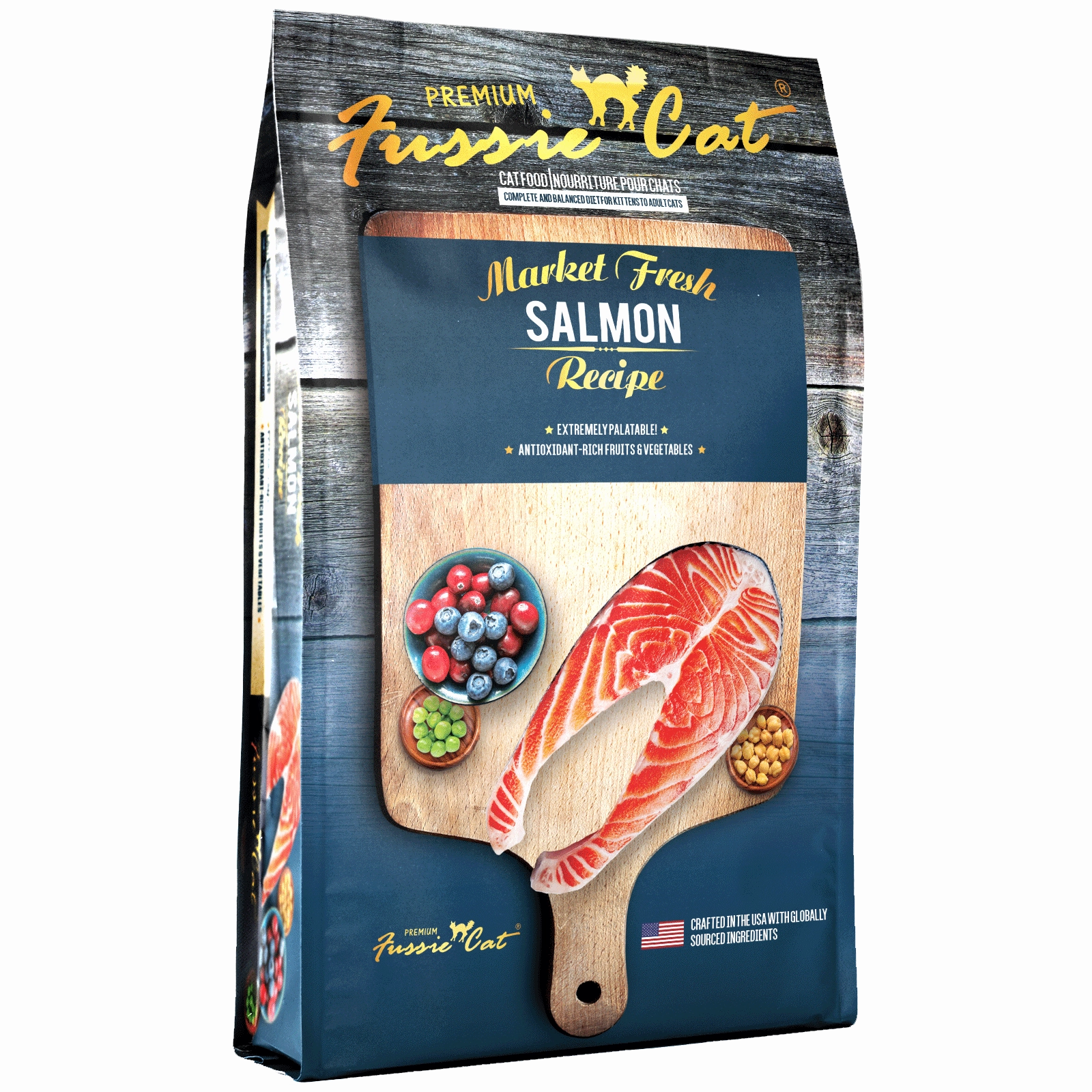 Fussie Cat Salmon Recipe adult cat food, best cat food for adults
