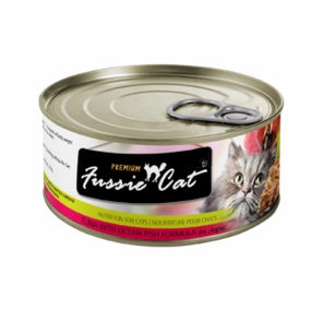 Fussie Cat Tuna With Ocean Fish Formula In Aspic 80g adult cat food, best cat food for adults