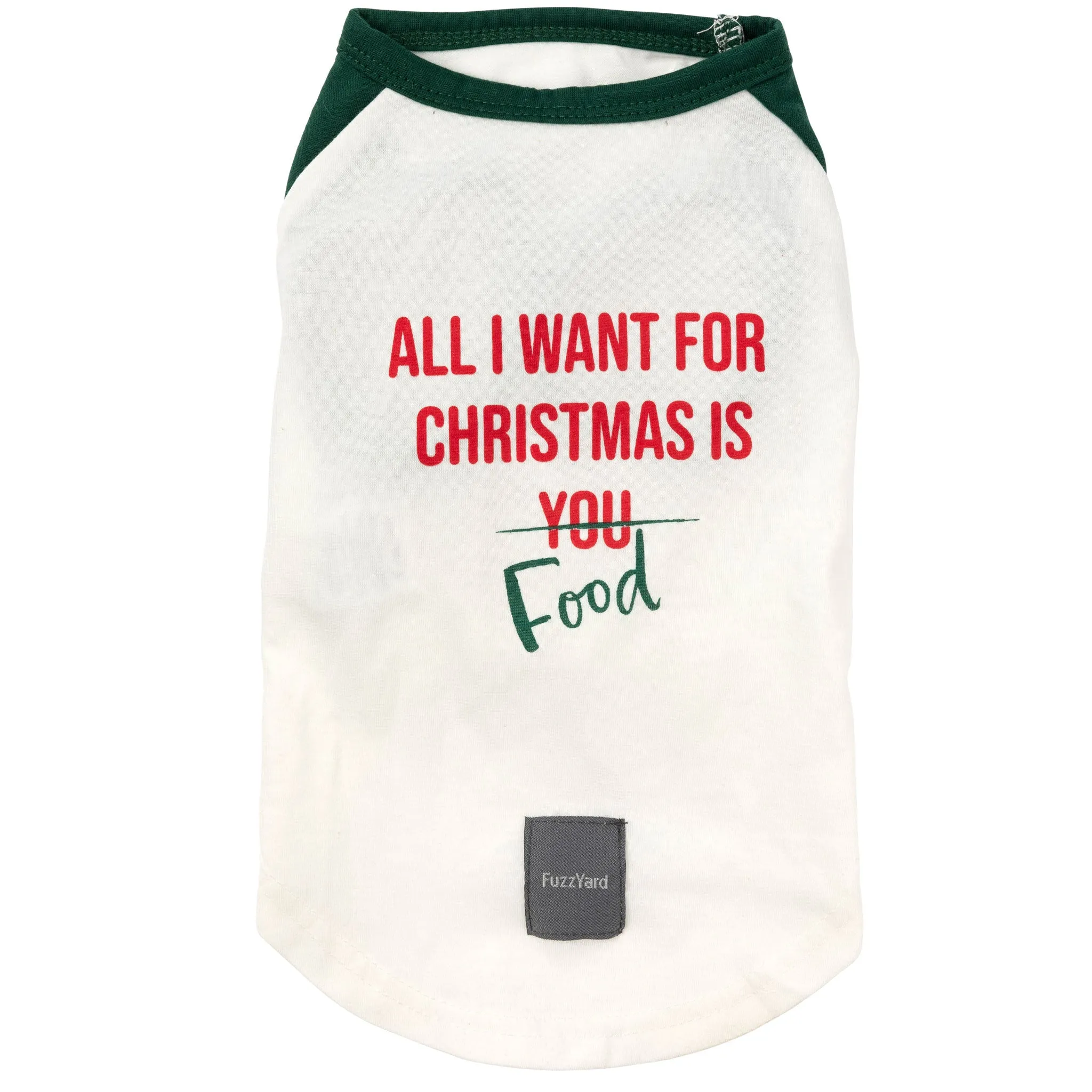 Fuzzyard All I Want is Food T-Shirt cat toys, cat supplies