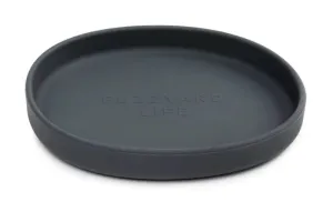 FuzzYard Life Silicone Cat Dish in Slate Grey cat bowl, elevated cat feeder