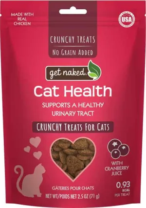 Get Naked Cat Health with Cranberry Juice Crunchy Treats cat treats, natural cat treats