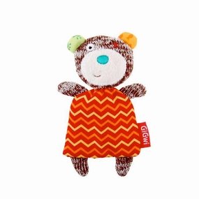 Gigwi Refillable Catnip Bear cat toy set,cat teaser