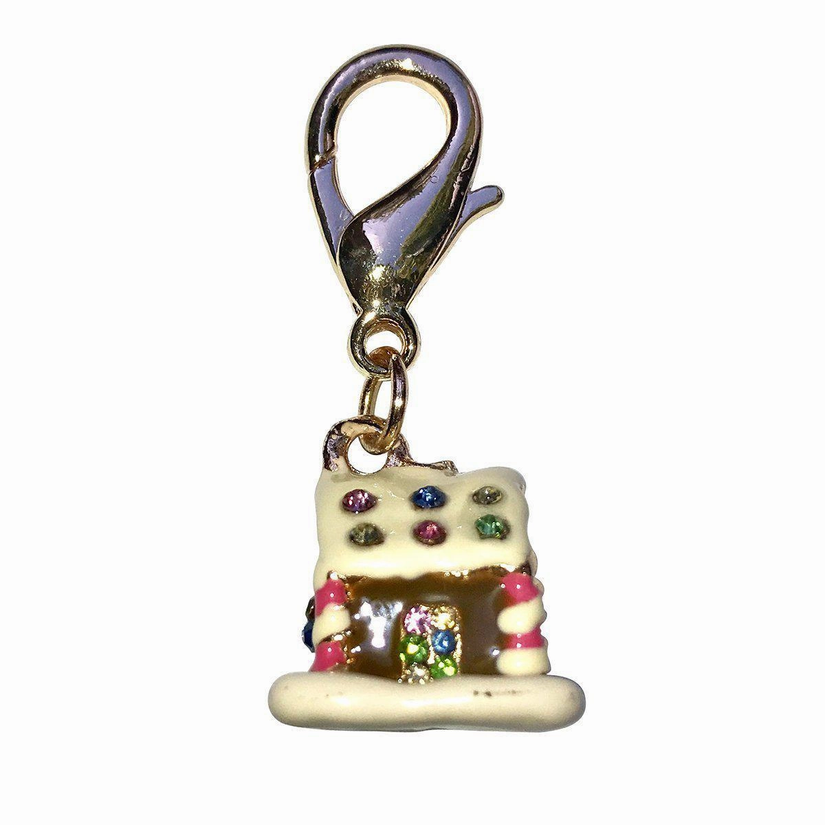 Gingerbread House Dog Collar Charm dog collar charm,pet tag