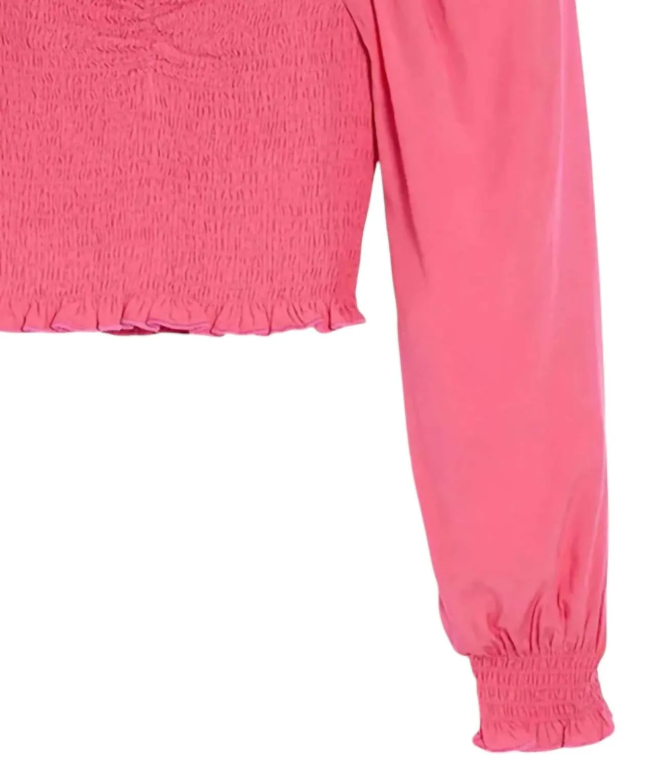 Girls Youth Chloe Top In Vintage Rose