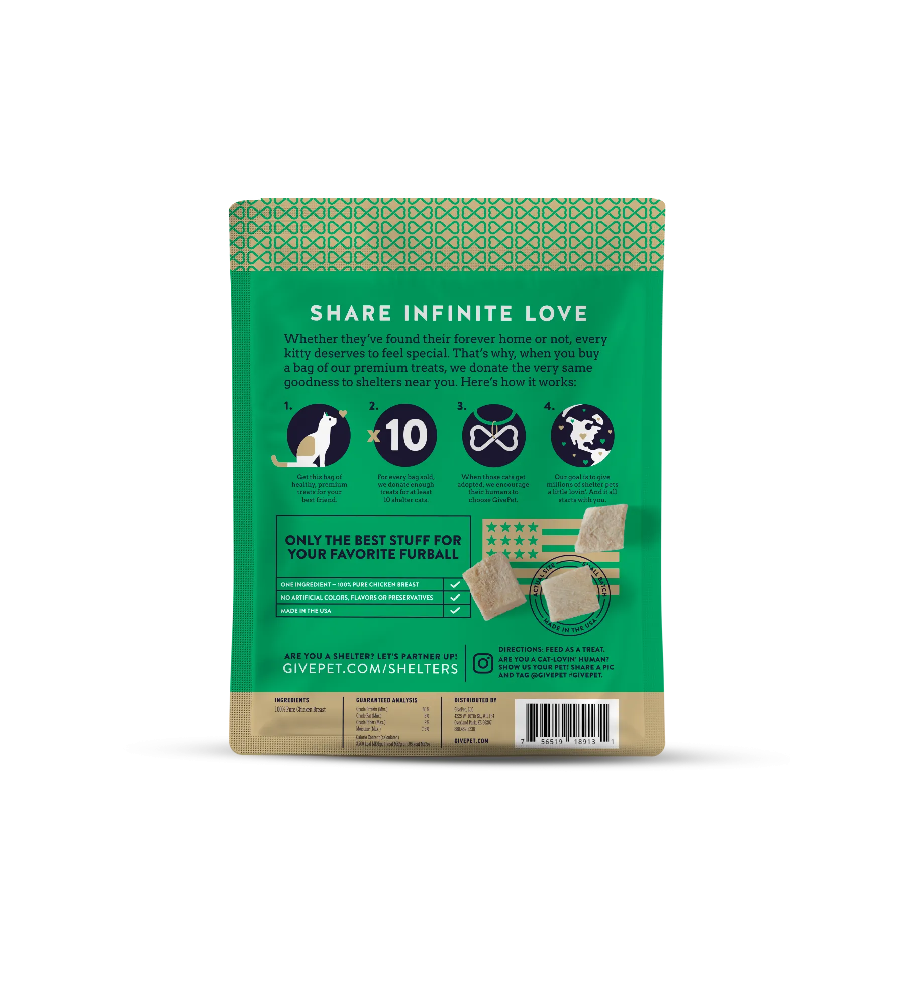 GivePet Meowsterpiece Freeze-Dried Treats for Cats