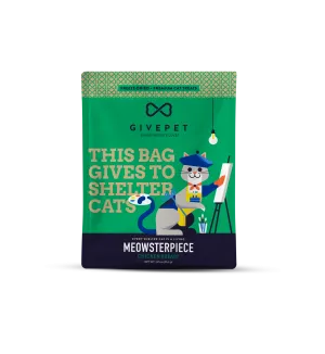 GivePet Meowsterpiece Freeze-Dried Treats for Cats freeze dried cat treats, single ingredient cat treats