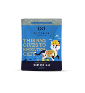GivePet Purrfect Cast Freeze-Dried Treats for Cats freeze dried cat treats, single ingredient cat treats