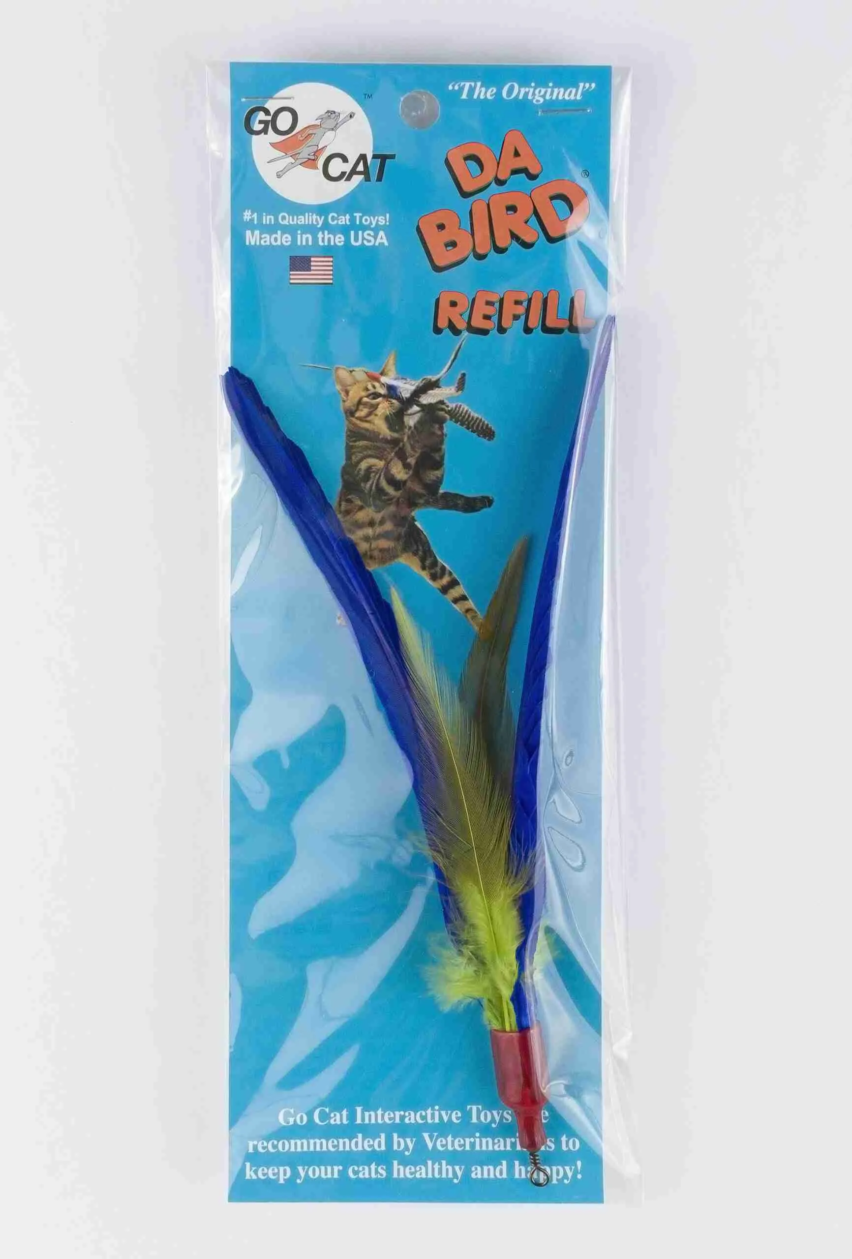 Go Cat Da Bird Refill (Assorted Colors)