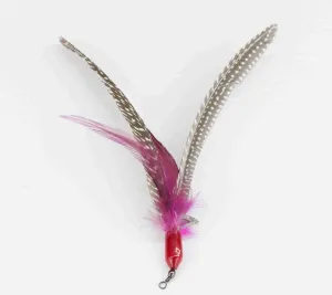 Go Cat Da Bird Refill (Assorted Colors) catnip toys, feather wand toy