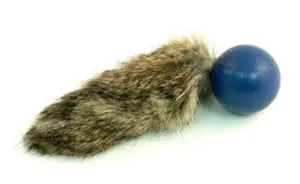 Go Cat Fur Pong Cat Toy (Assorted Colors) catnip toys, feather wand toy