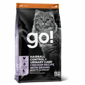 GO! Cat HAIRBALL CONTROL   URINARY CARE CHICKEN RECIPE WITH GRAINS dry cat food, cat kibble