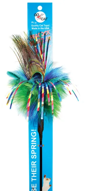 GO CAT Long Peacock Sparkler 36in adult cat food, best cat food for adults