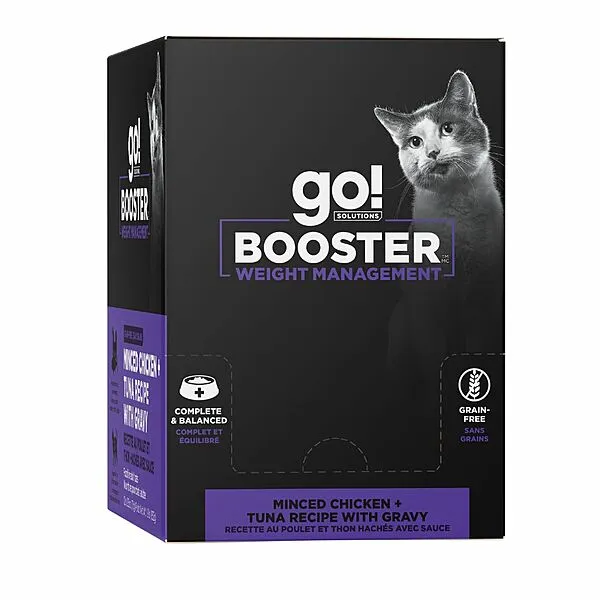 GO! Cat WEIGHT MANAGEMENT MINCED CHICKEN   TUNA WITH GRAVY BOOSTER
