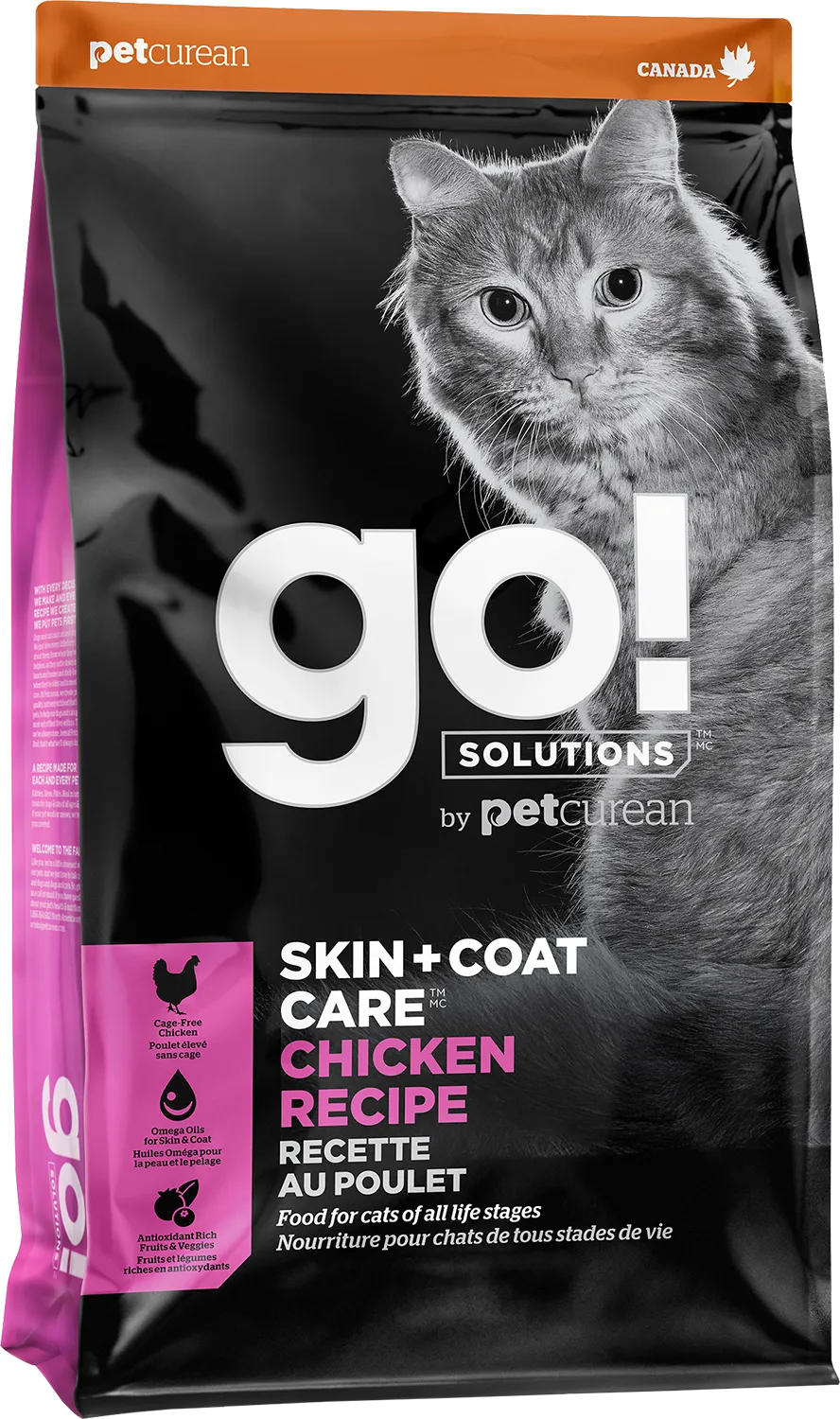 GO! Skin & Coat Cat Chicken adult cat food, best cat food for adults