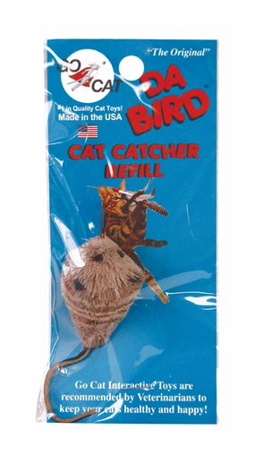 GO CAT Cat Catcher Refill Mouse adult cat food, best cat food for adults