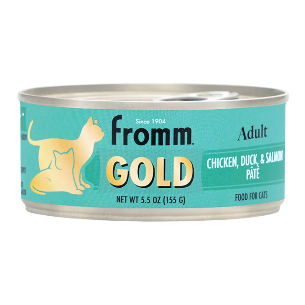 Gold Chicken, Duck, & Salmon Pt