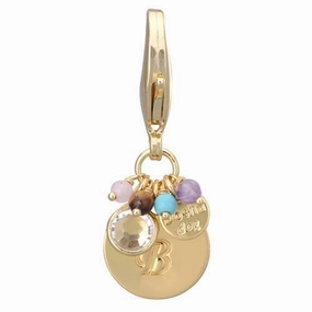 Gold Initial B Dog Collar Charm dog collar charm,pet tag