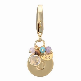 Gold Initial O Dog Collar Charm dog collar charm,pet tag