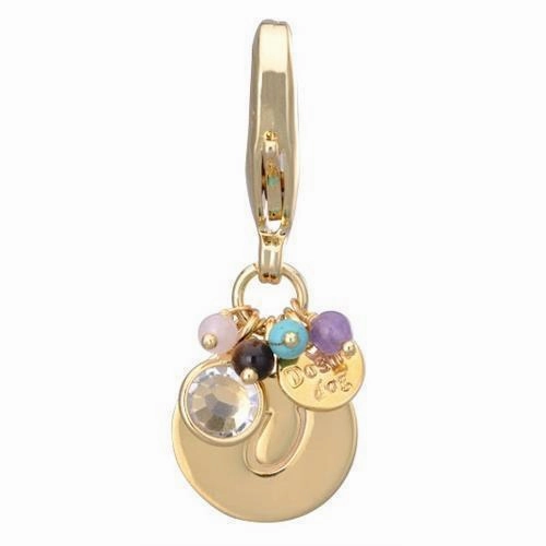 Gold Initial U Dog Collar Charm dog collar charm,pet tag