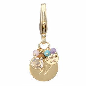 Gold Initial W Dog Collar Charm dog collar charm,pet tag