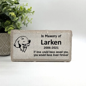 Golden Retriever Memorial Stone - Personalized Dog Memorial - Pet Memorial Gift - Pet Loss Gift - Pet Memorial Stone - Dog Memorial Stone show poultry,grooming poultry