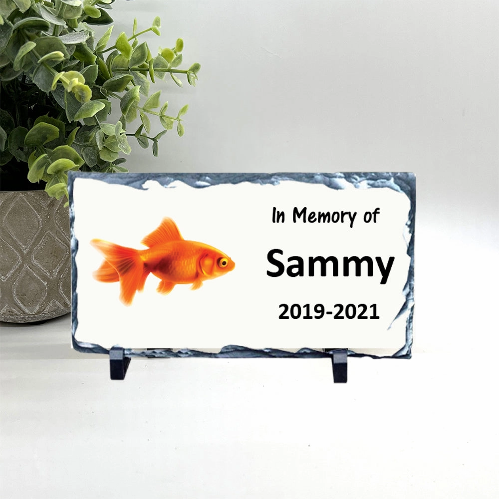Goldfish Memorial Stone