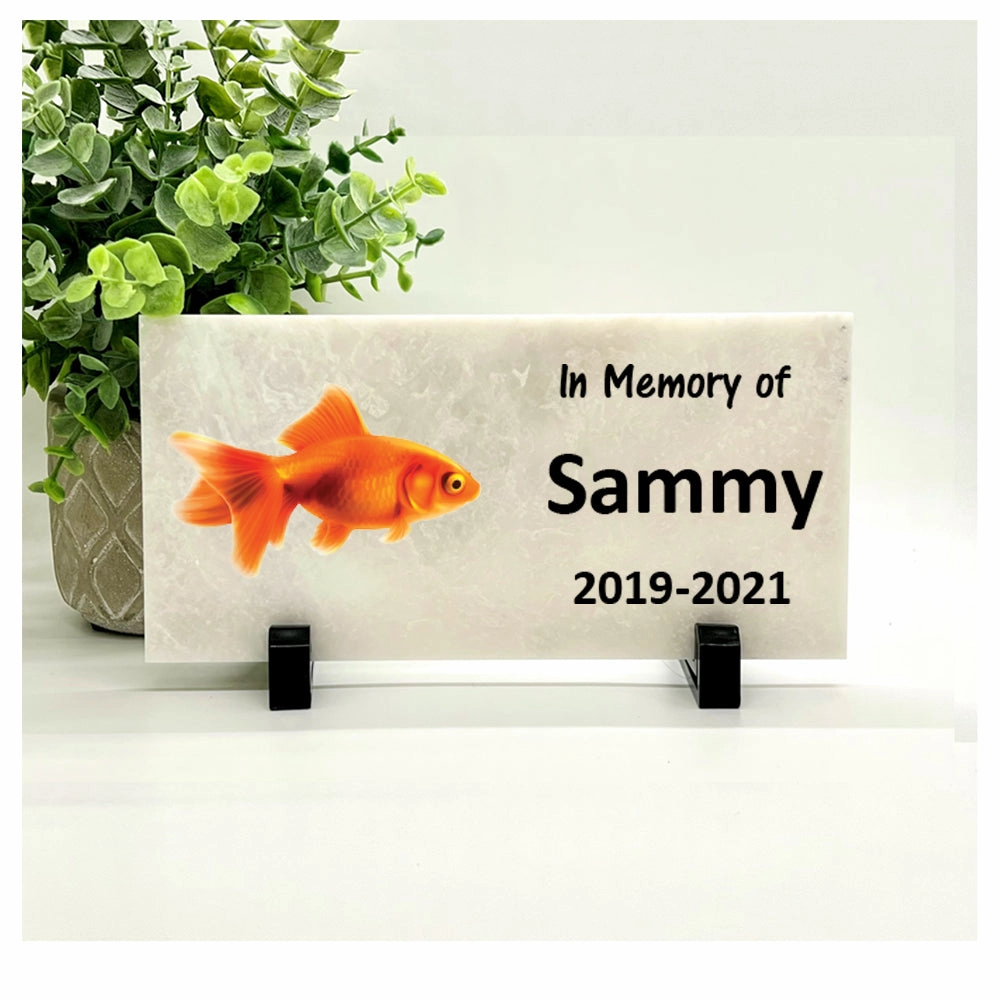 Goldfish Memorial Stone