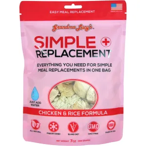 Grandma Lucy's Simple Replacement Chicken Dog Remedies organic cat food, holistic cat food