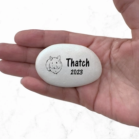 Guinea Pig Memorial Stone- Personalized Pet Keepsake show poultry,grooming poultry