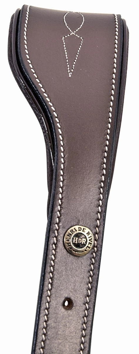 HDR Stress Free Fancy Stitch Leather Halter