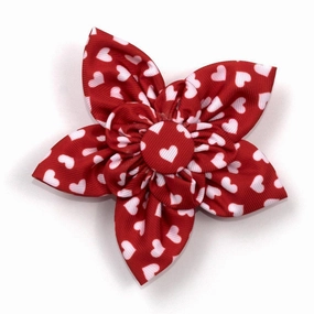 Hearts Dog Collar Flower dog collar accessory,collar decor