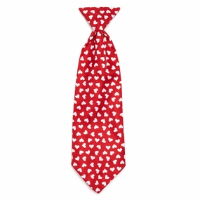 Hearts Dog Necktie dog collar accessory,collar decor