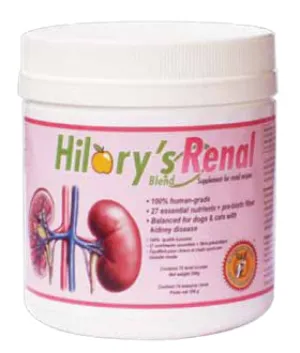 Hilary's Blend Renal 350g cat vitamins, cat immune support