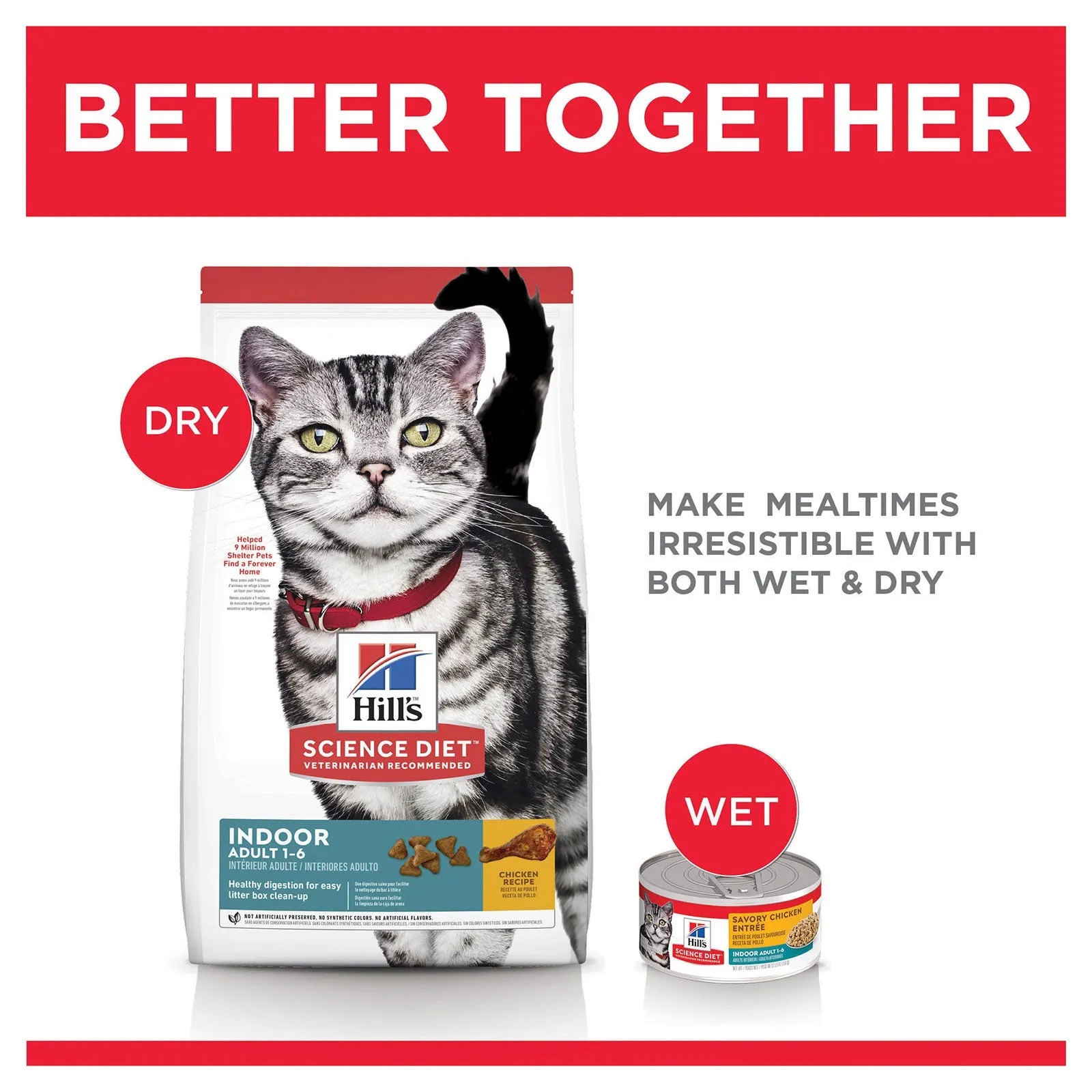 Hill's Science Diet Cat Food Adult Indoor