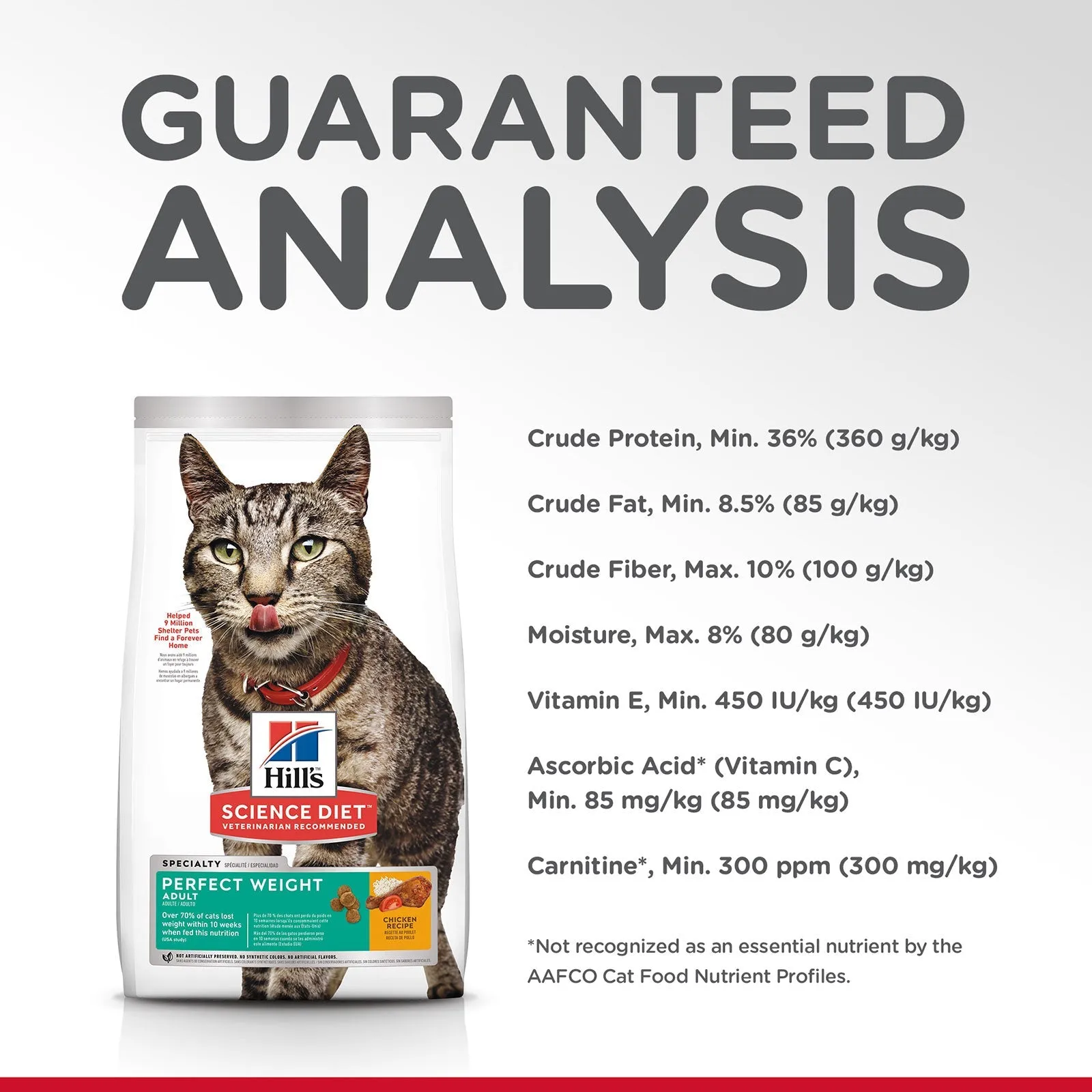 Hill's Science Diet Cat Food Adult Perfect Weight