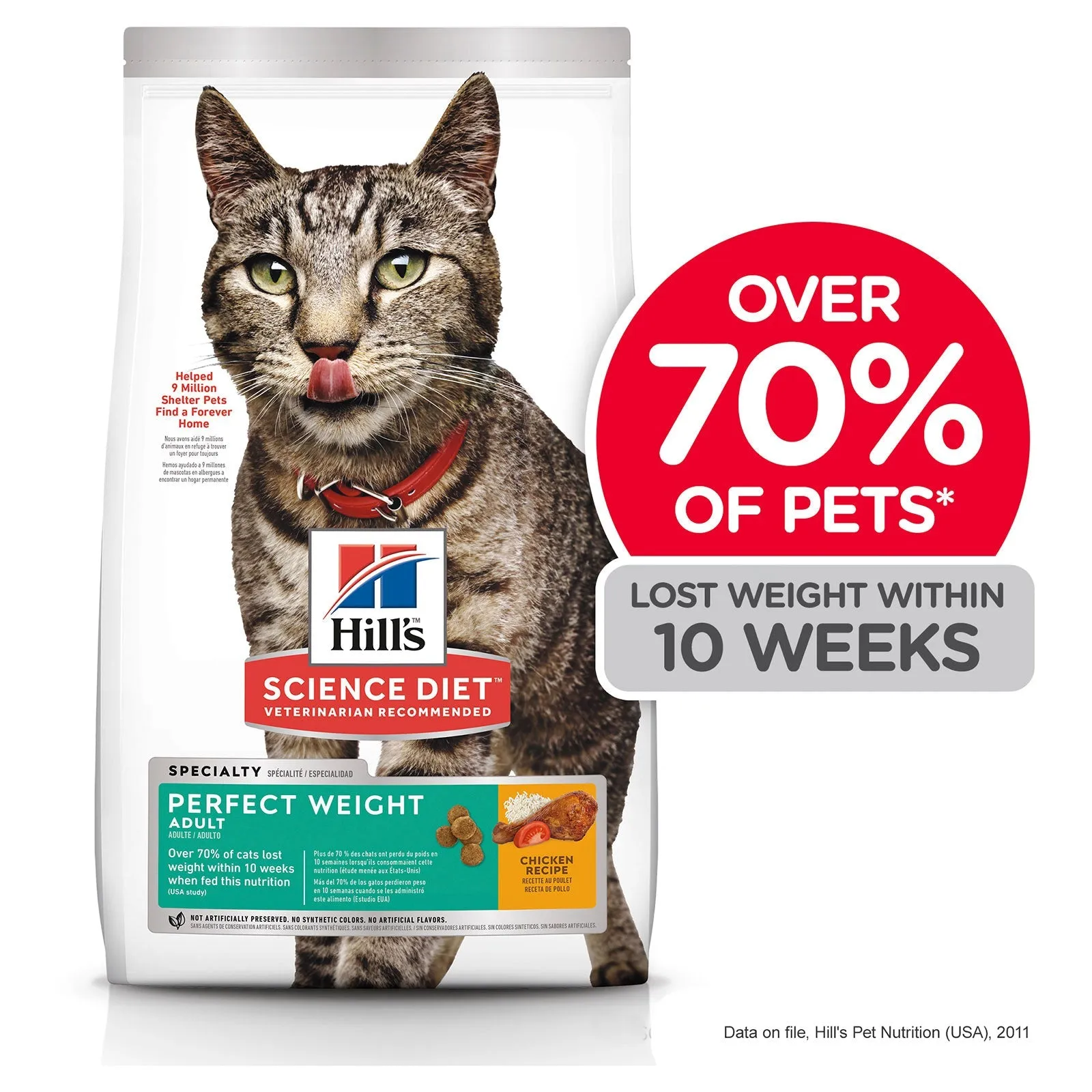 Hill's Science Diet Cat Food Adult Perfect Weight