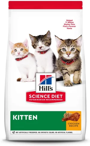Hill's Science Diet Kitten Chicken Recipe Dry Cat Food kitten dry food, kitten wet food