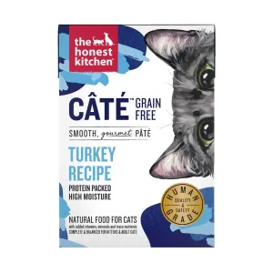 Honest Kitchen Cate Grain Free Turkey Recipe 2.8oz adult cat food, best cat food for adults