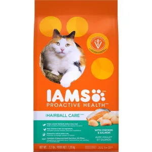 Iams Cat Hairball Care adult cat food, best cat food for adults