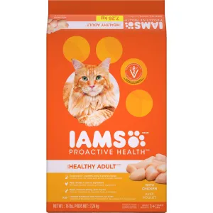 Iams Healthy Adult Chicken dry cat food, cat kibble