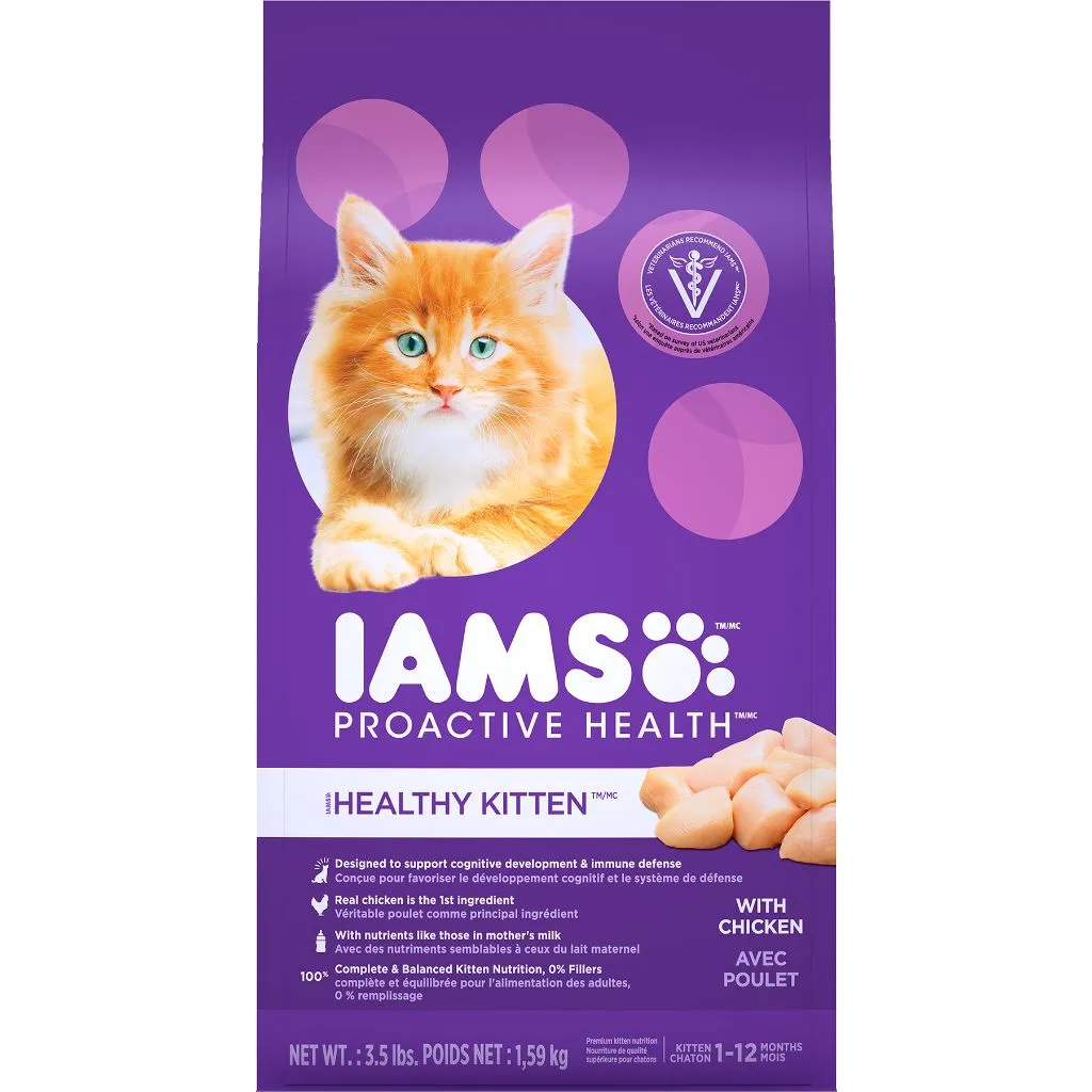 Iams Healthy Kitten kitten care supplies, kitten milk replacer