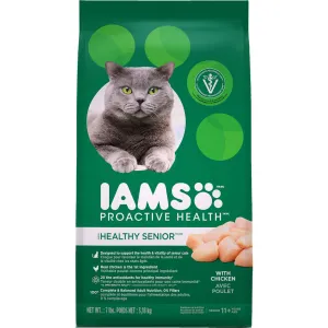 Iams Healthy Senior Chicken senior cat care, elderly cat supplements
