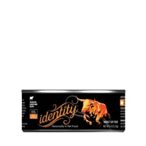 Identity Cat Grass-Fed Angus Beef 5.5oz adult cat food, best cat food for adults