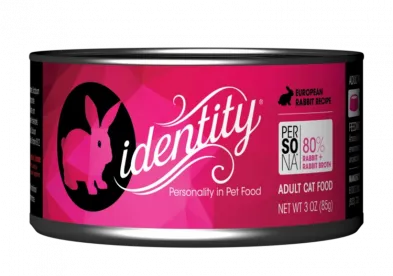 Identity Cat Persona Free-Range French Rabbit 3oz adult cat food, best cat food for adults