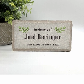 In Memory of - Personalized Memorial Stone show poultry,grooming poultry