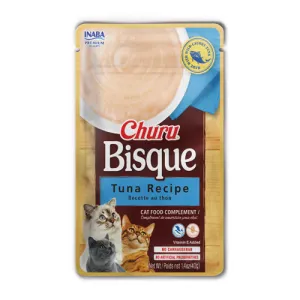 Inaba Churu Bisque Tuna 1.4oz Pouch cat treats, natural cat treats