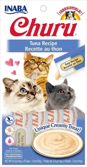 Inaba Churu Pure Tuna 56g cat treats, natural cat treats