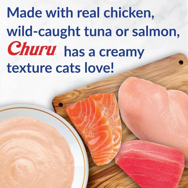 Inaba Churu Chicken Recipe Creamy Pure Cat Treat Variety Jar